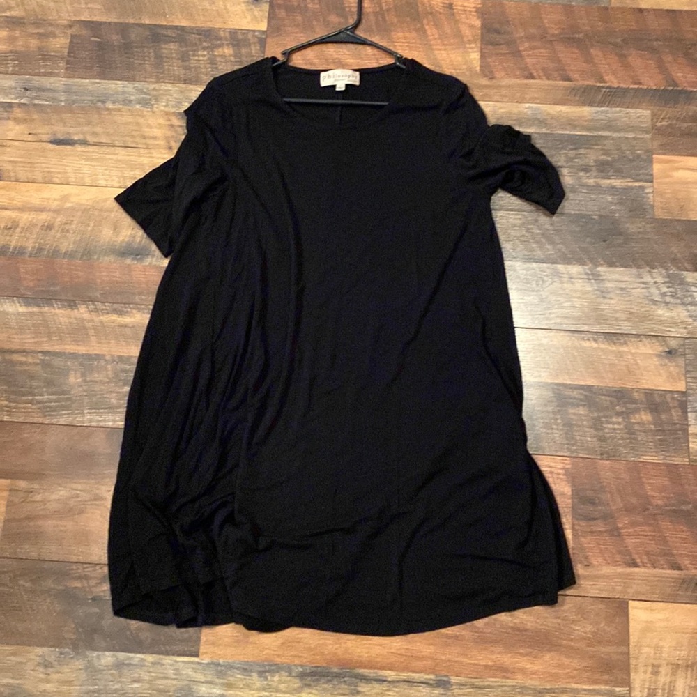 Philosophy shirt dress with pockets size large